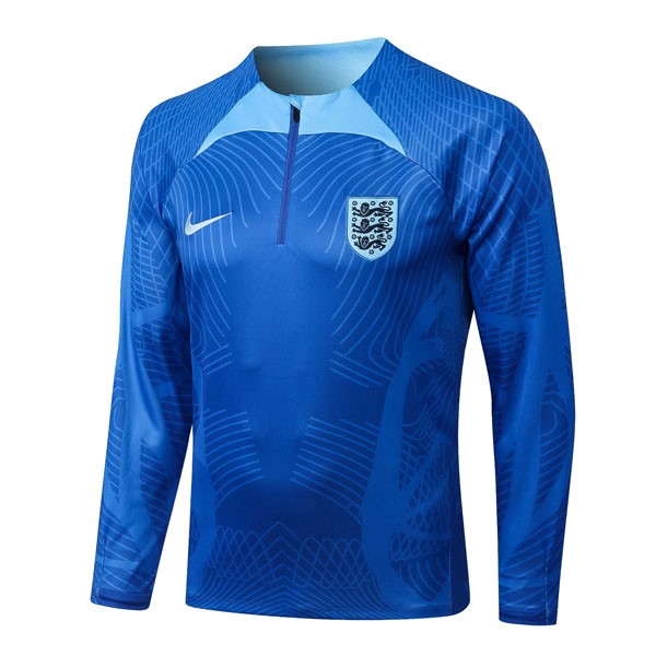 Trainings-Sweatshirt England Top 2023 Blau